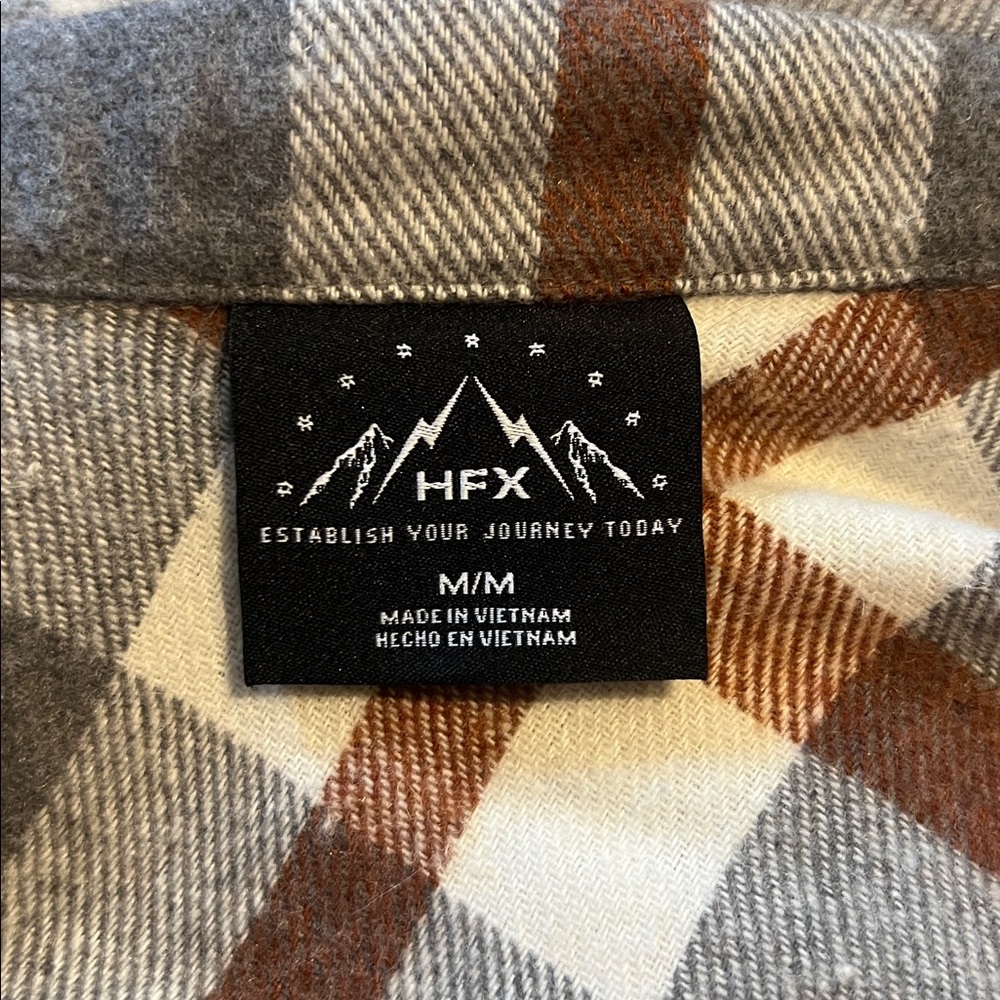 Plaid Button-Up Jacket - Picture 6 of 8